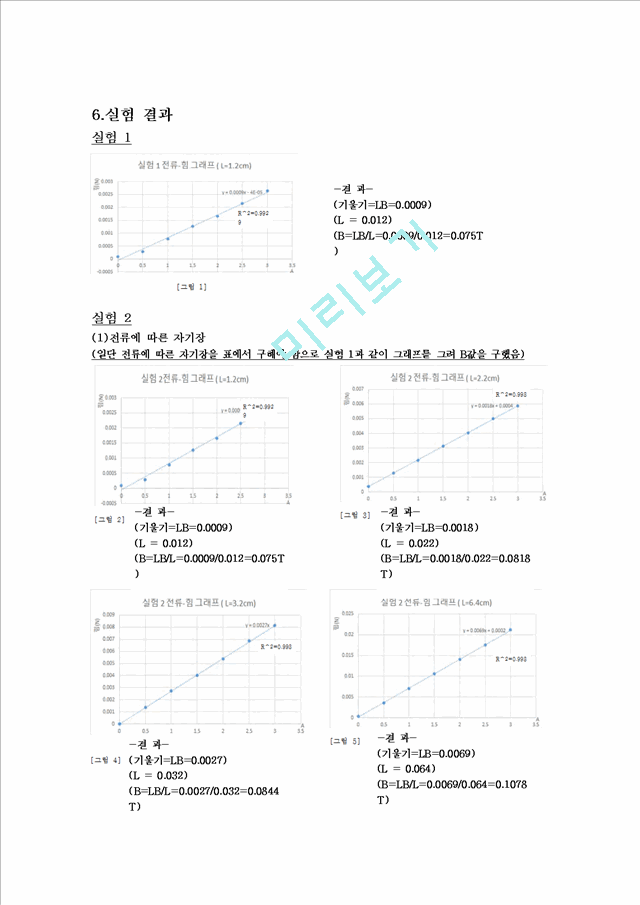 [자연과학] 일반물리학실험 - 전류 저울.hwp